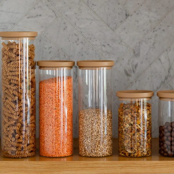Wategos Glass Pantry Jars - Praline - Image 5