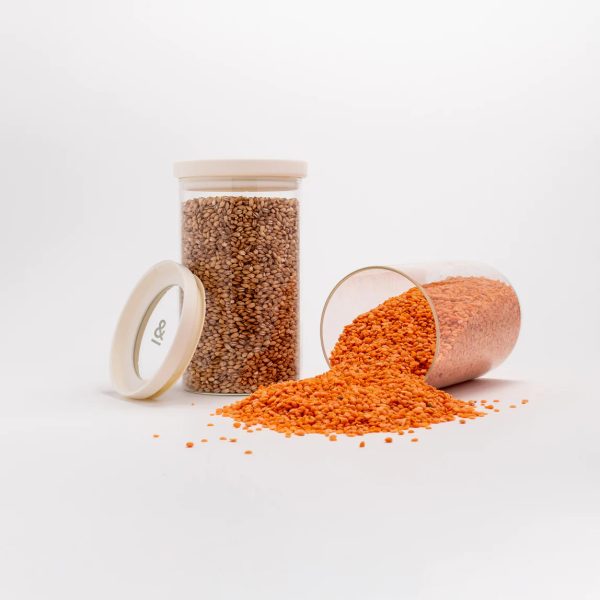 Wategos Glass Pantry Jars - Oat Milk - Image 23