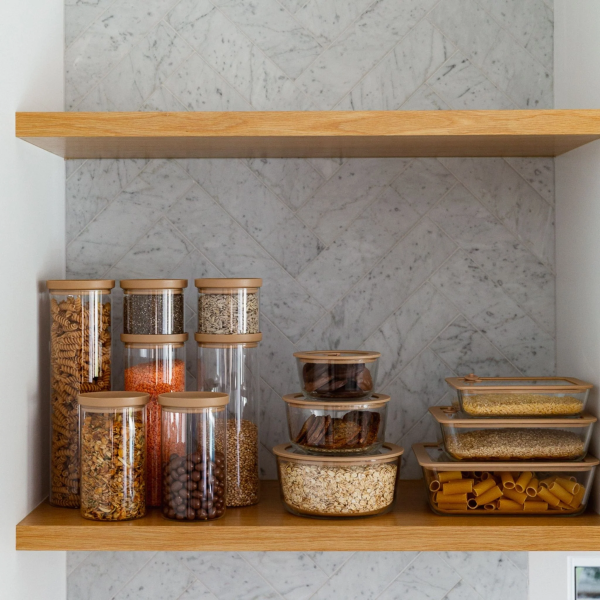 Glass Pantry Storage Jars - Image 15