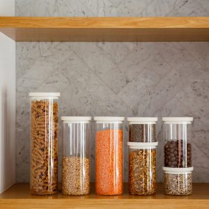 Wategos Glass Pantry Jars - Oat Milk - Image 11