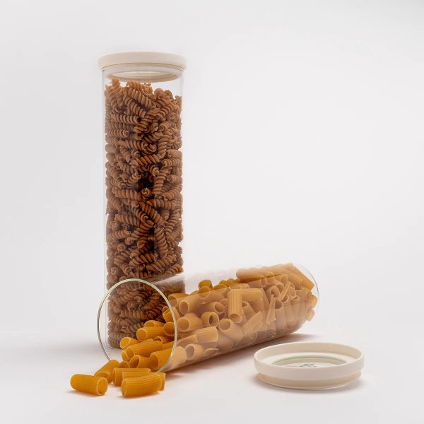 Wategos Glass Pantry Jars - Oat Milk - Image 7