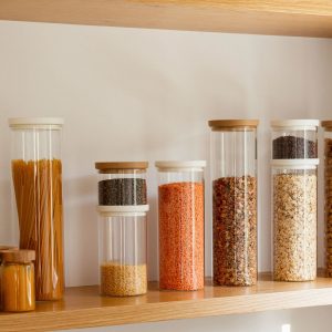 Wategos Glass Pantry Jars - Praline - Image 7