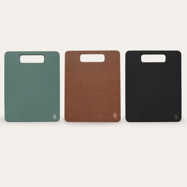 Multicoloured Chopping Board Set - 3pk - Image 3