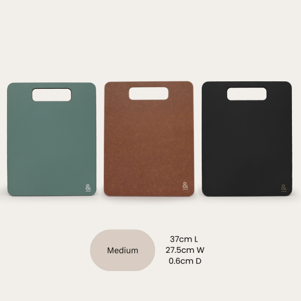 Multicoloured Chopping Board Set - 3pk - Image 15