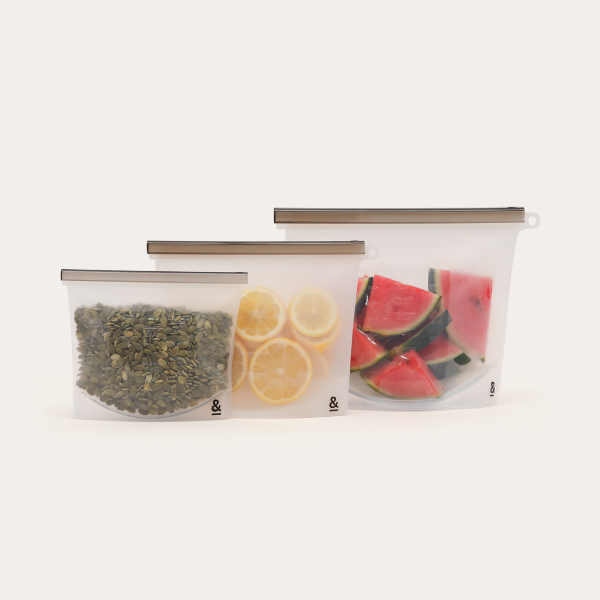 Silicone Food Pouch Set | Mixed Sizes - Image 9