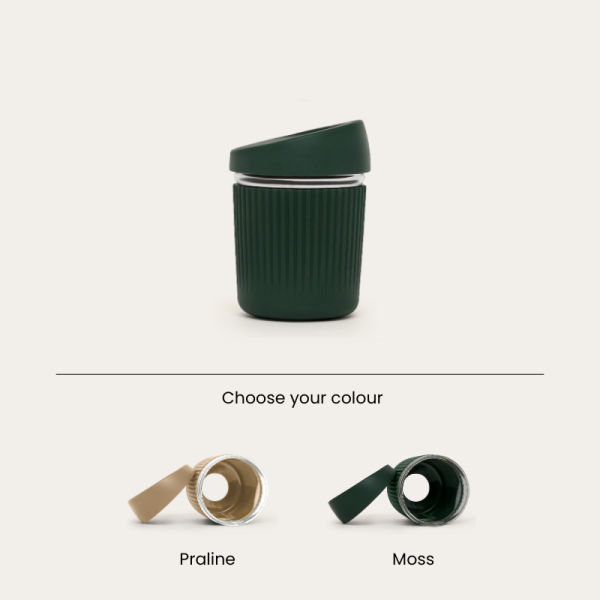 Reusable Glass Coffee Cup - Image 4