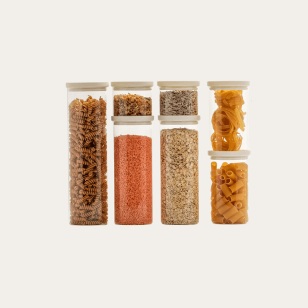 Glass Pantry Storage Jars - Image 19