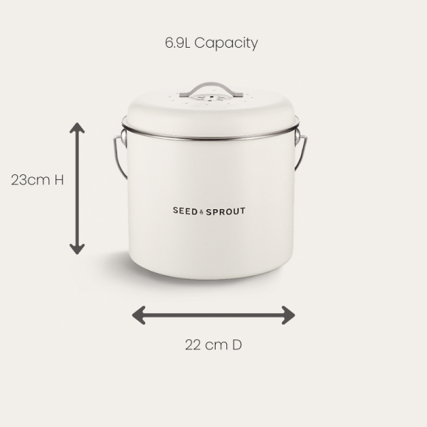 Kitchen Compost Bin | Mushroom - Image 9