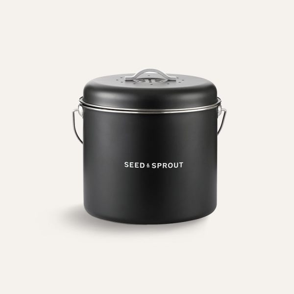 Kitchen Compost Bin | Liquorice - Image 4