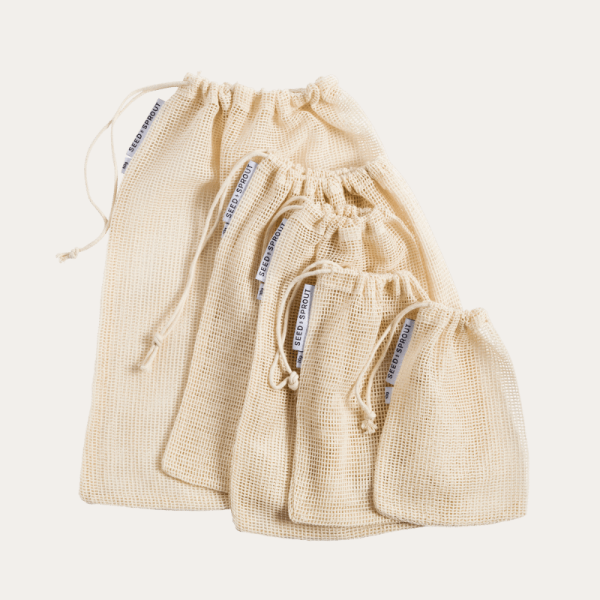 Organic Mesh Produce Bag - Set of 5 - Image 6