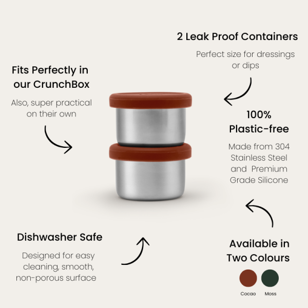 Dressing Container Set - 2pk - Image 6