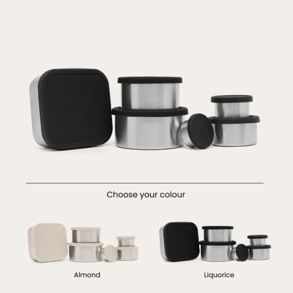 Stainless Steel Food Container Set - Image 4