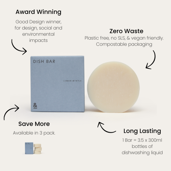 Dish Soap Bar | Lemon Myrtle - Image 6