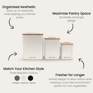 Vegetable Storage Containers | Mushroom - Image 6