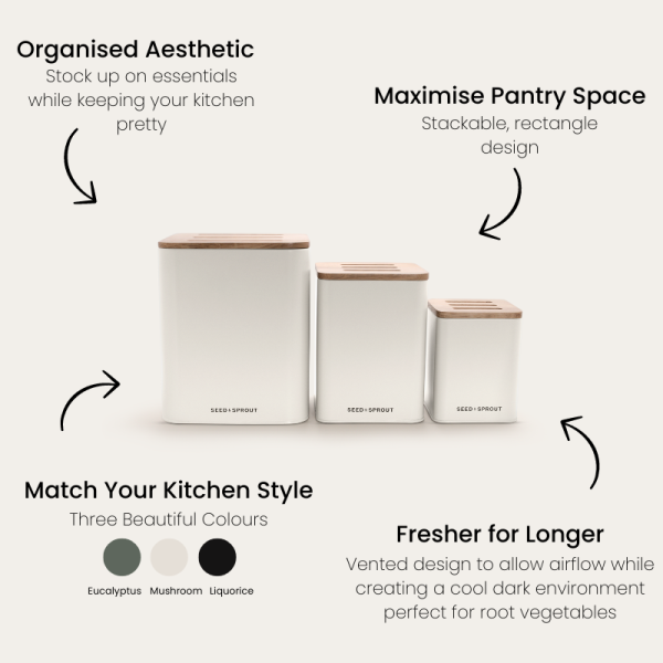Vegetable Storage Containers | Mushroom - Image 6