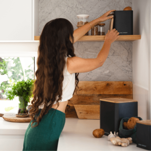 Vegetable Storage Containers | Liquorice - Image 3
