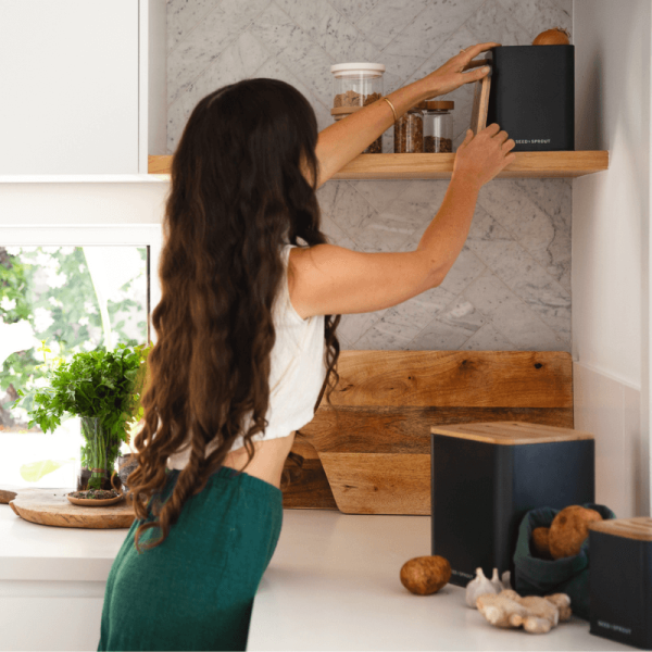 Vegetable Storage Containers | Liquorice - Image 3