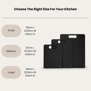 Wood Fibre Chopping Board | Liquorice - Image 10