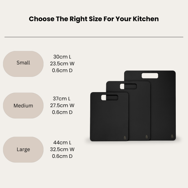 Wood Fibre Chopping Board | Liquorice - Image 10