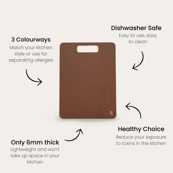 Wood Fibre Chopping Board | Nutmeg - Image 7