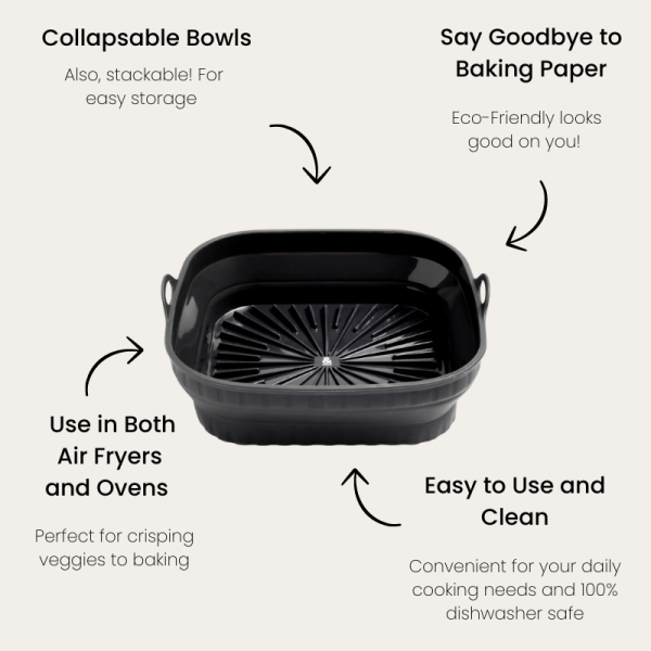 Air Fryer Bowl Square - Set of 2 - Image 7