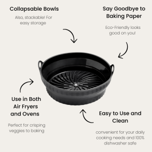 Air Fryer Bowl Round - Set of 2 - Image 6