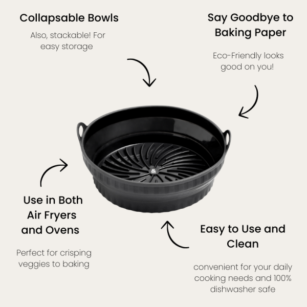 Air Fryer Bowl Round - Set of 2 - Image 6