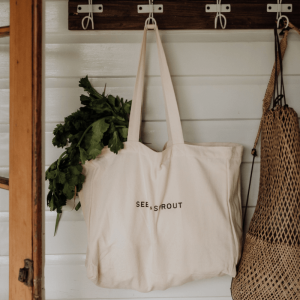 Organic Pocket Tote Shopping Bag - Image 14