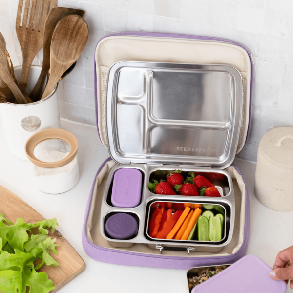 2 Pot Set - Stainless Steel Snack Containers - Image 10