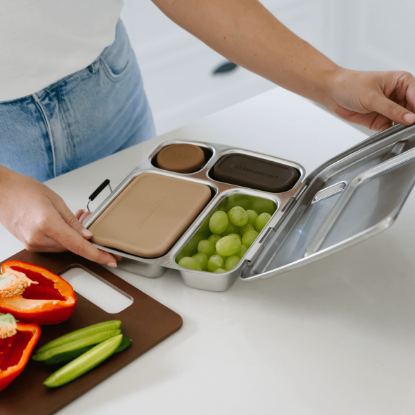 2 Pot Set - Stainless Steel Snack Containers - Image 21