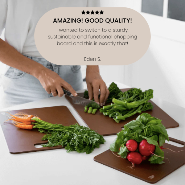 Wood Fibre Chopping Board Trio - Image 9