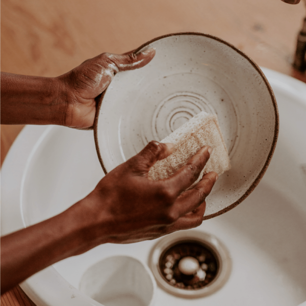 Compostable Sponge with Scourer - Image 5