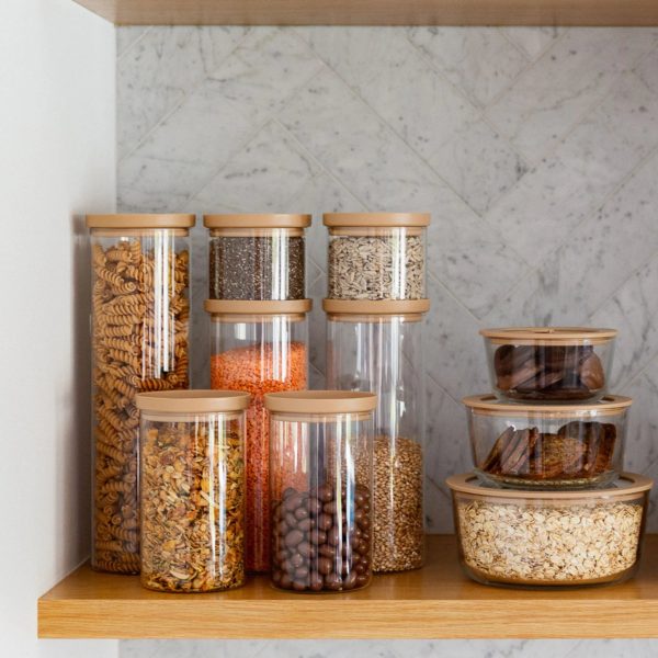 Wategos Glass Pantry Jars - Praline - Image 10