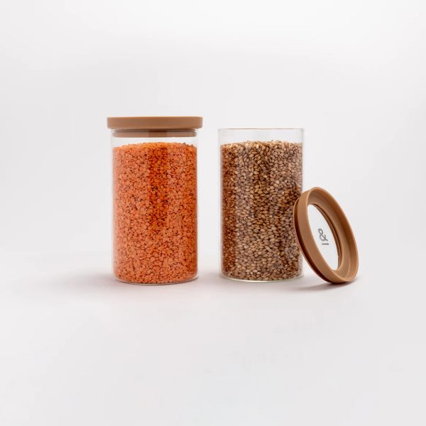 Wategos Glass Pantry Jars - Praline - Image 16