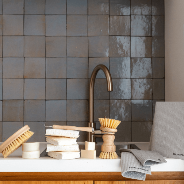 Compostable Sponge with Scourer - Image 8