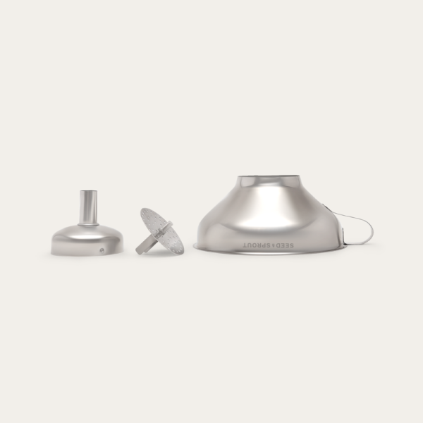 Stainless Steel Straining Funnel Set - Image 4