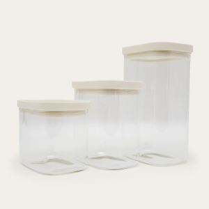 Tallow Glass Pantry Jars | 2pk - Image 18
