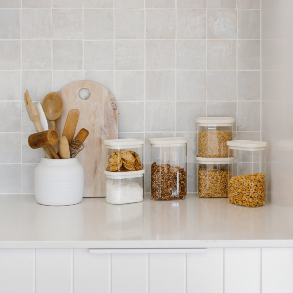Tallow Glass Pantry Jars | 2pk - Image 16