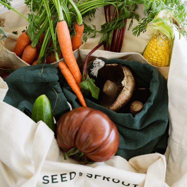Organic Pocket Tote Shopping Bag - Image 13