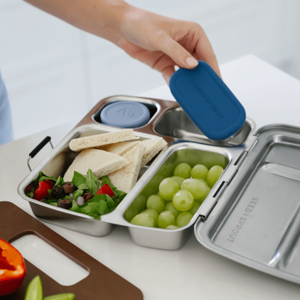2 Pot Set - Stainless Steel Snack Containers - Image 5