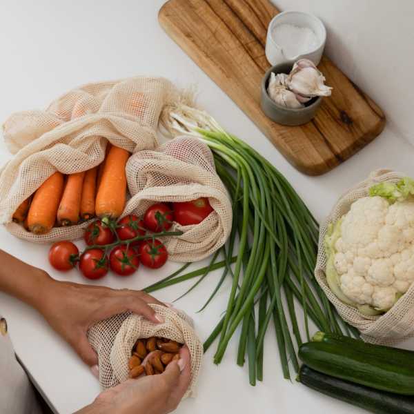 Organic Mesh Produce Bag - Set of 5 - Image 5