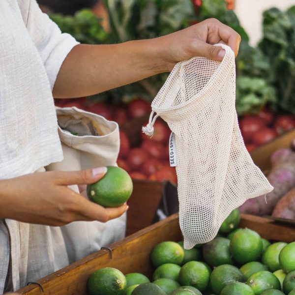Organic Mesh Produce Bag - Set of 5 - Image 8