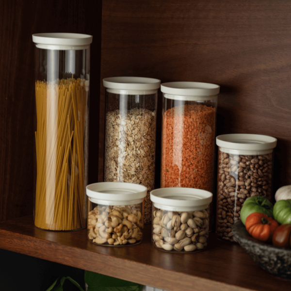 Glass Pantry Storage Jars - Image 8