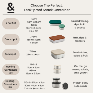 Stainless Steel Food Container Set - Image 7