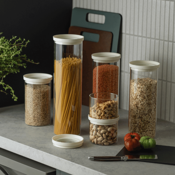 Glass Pantry Storage Jars - Image 5