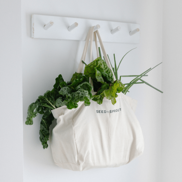 Organic Pocket Tote Shopping Bag - Image 7