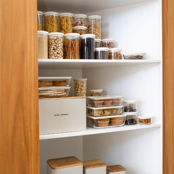Glass Pantry Storage Jars - Image 13