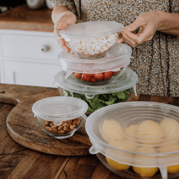 Reusable Stretch Lids - Set of 6 - Image 8