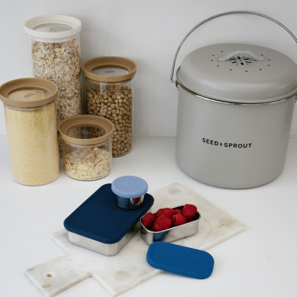 2 Pot Set - Stainless Steel Snack Containers - Image 8