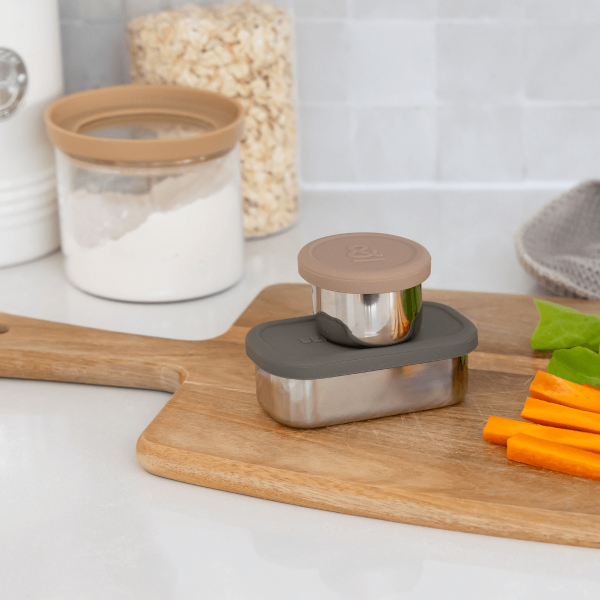 2 Pot Set - Stainless Steel Snack Containers - Image 18